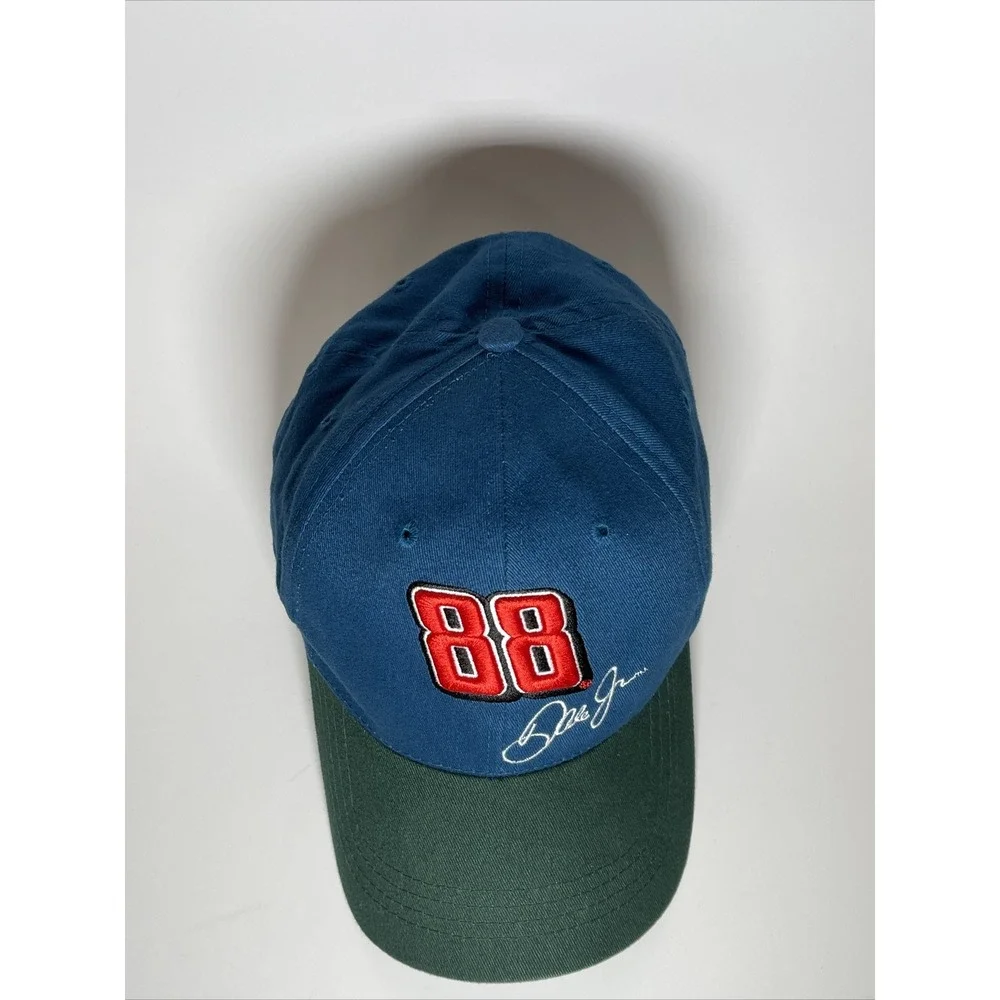 Mens Dale Earnhardt Jr 88 Kelloggs Racing Hat Blue Green 2008 NASCAR Cap - Picture 4 of 12